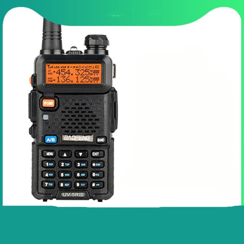 Baofeng UV-5R Dual-Band Walkie Talkie – Three-Segment Antenna, VHF/UHF Handheld Radio