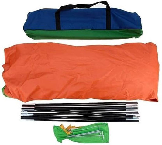 ADP TRADERS =2 Person Tent for Camping, Hiking, Trekking & Picnic - Tent House Tent Dome Tent - For 2 person (Multicolor)