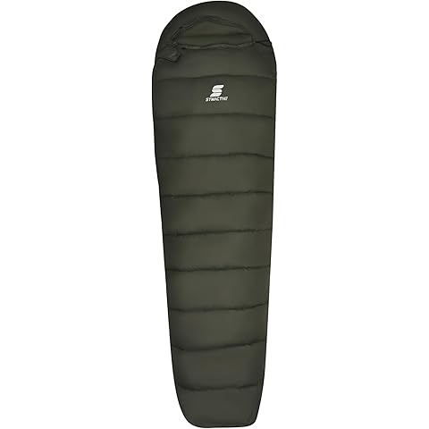 Army colour Sleeping Bag- for Range -2 to 5°C