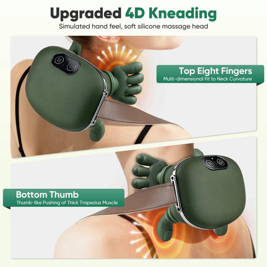 4D Wireless Massager – Tissue Relief with Heat