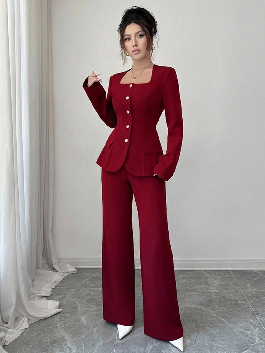 Metallic Decor Co-ord Set | SMEMBELLISH| Bestsellers