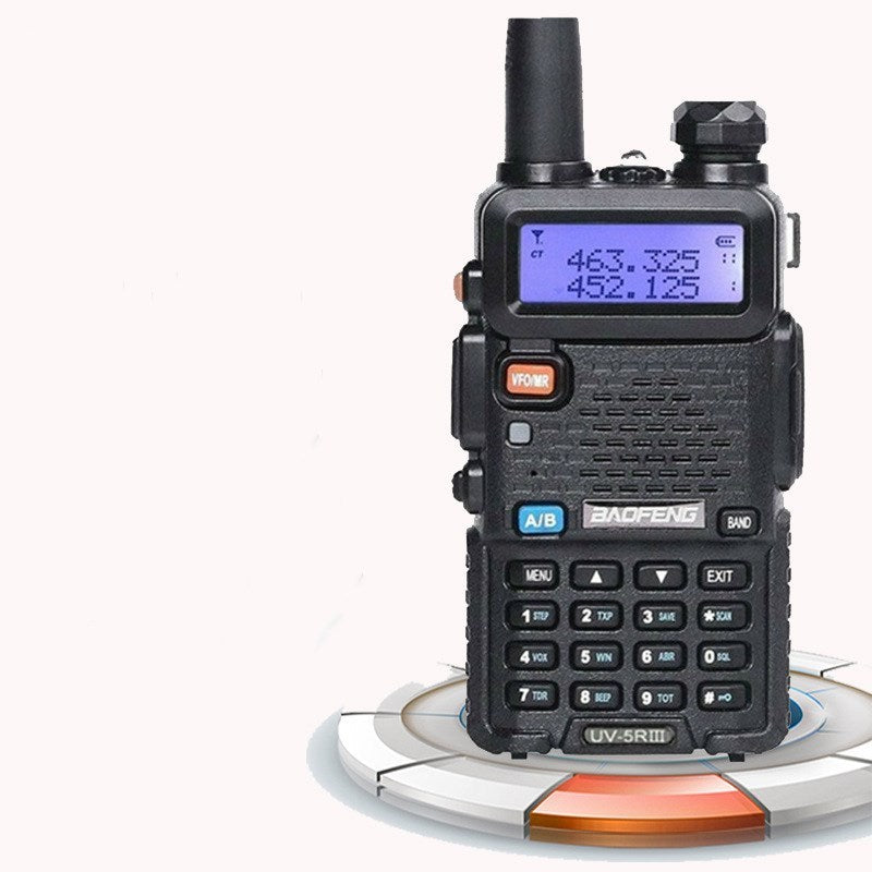 Baofeng UV-5R Dual-Band Walkie Talkie – Three-Segment Antenna, VHF/UHF Handheld Radio