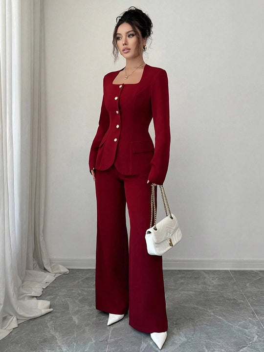 Metallic Decor Co-ord Set | SMEMBELLISH| Bestsellers