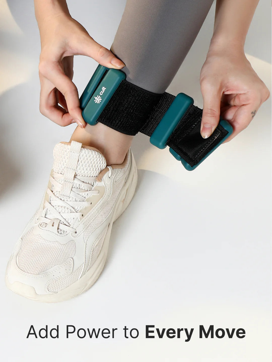 Adjustable Ankle and Wrist Weights (225 g x 2) pair with Removable 20