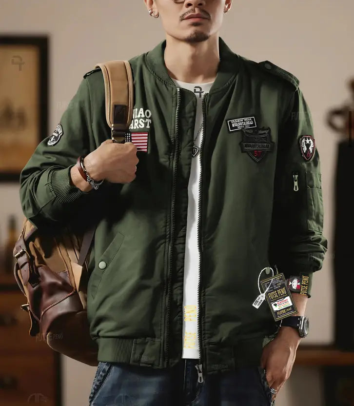 Men Embroidered Jacket