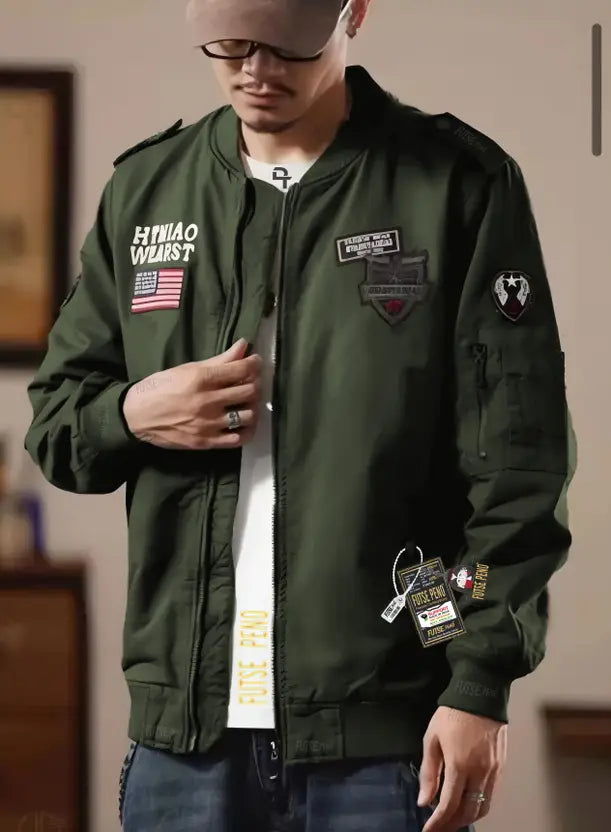 Men Embroidered Jacket