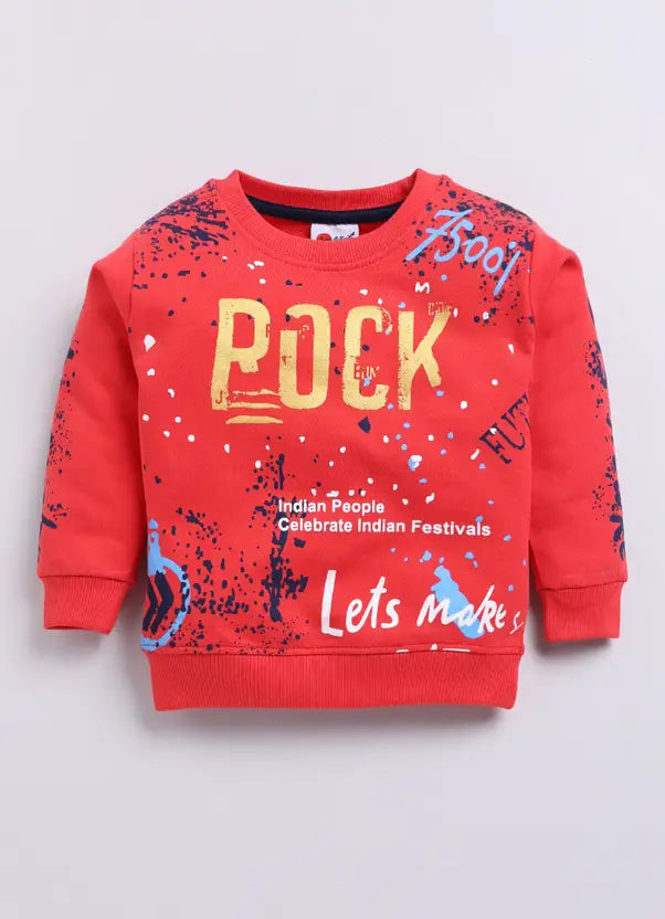 Boys Casual Sweatshirt Track Pants  (Emerald & Mustard)