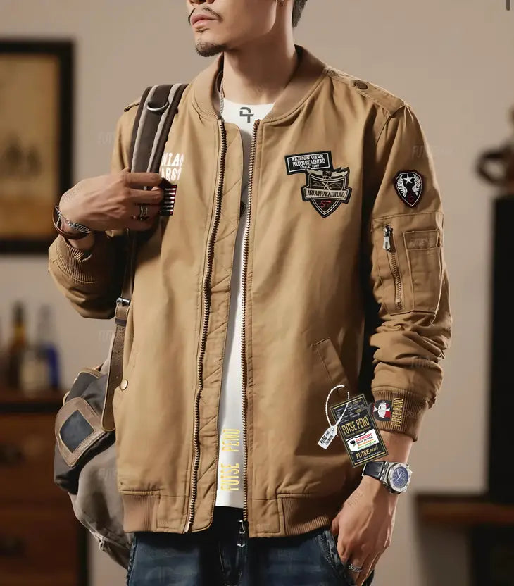 Men Embroidered Jacket