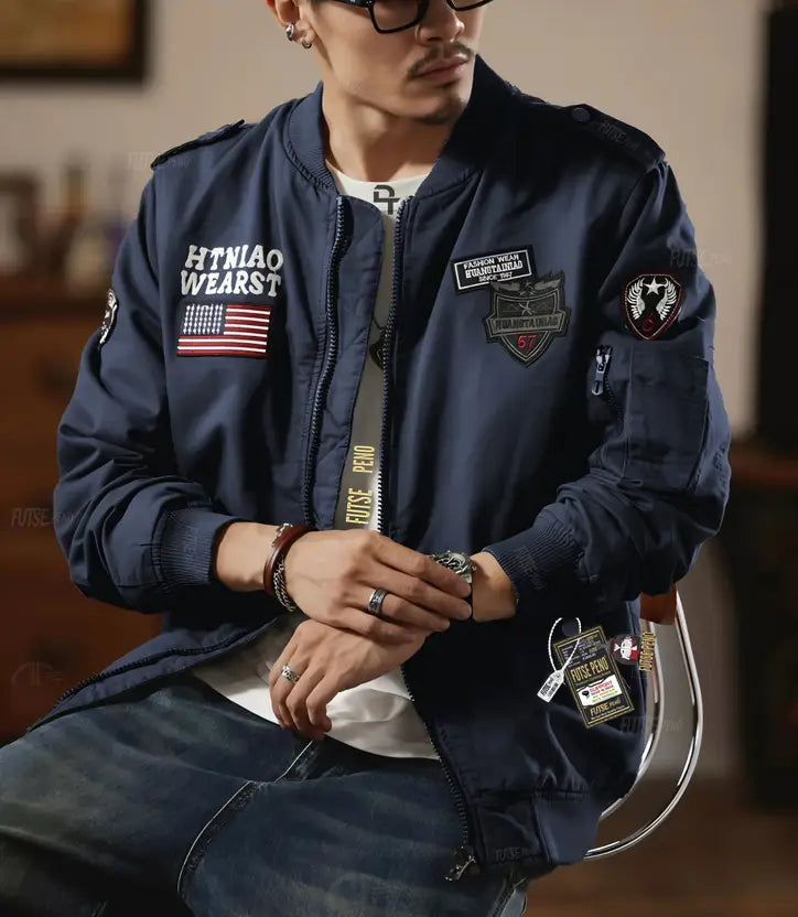 Men Embroidered Jacket