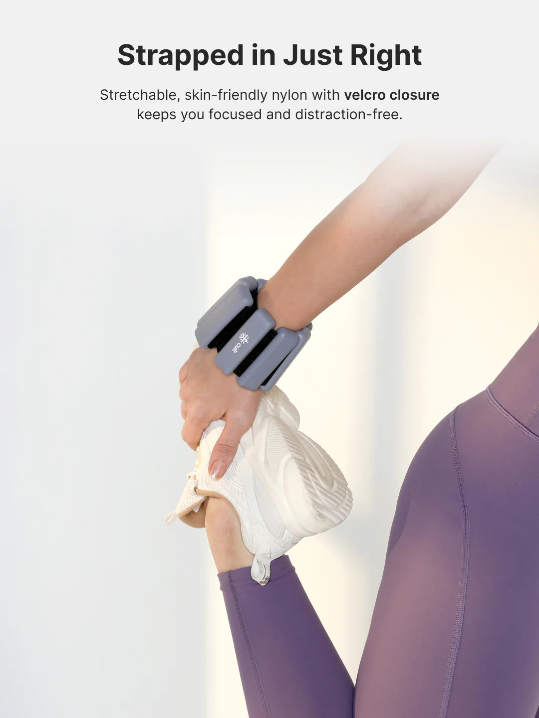 Adjustable Ankle and Wrist Weights (225 g x 2) pair with Removable 20