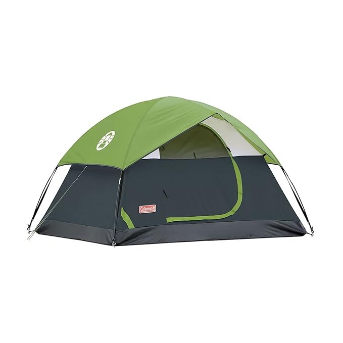 Coleman Polyester Sundome 6 Person Camping DomeTent with Spacious Waterproof Room