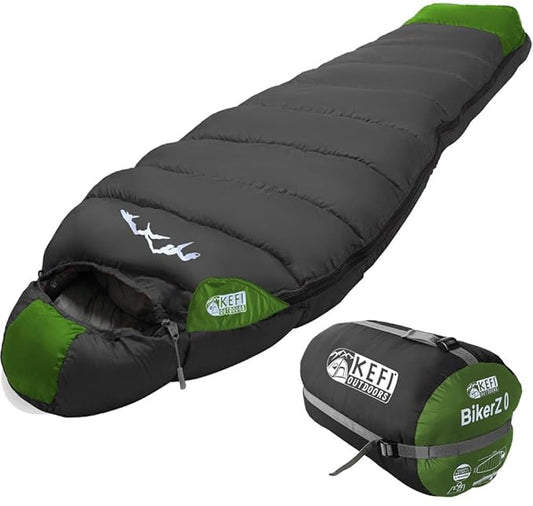 Army colour Sleeping Bag- for Range -2 to 5°C
