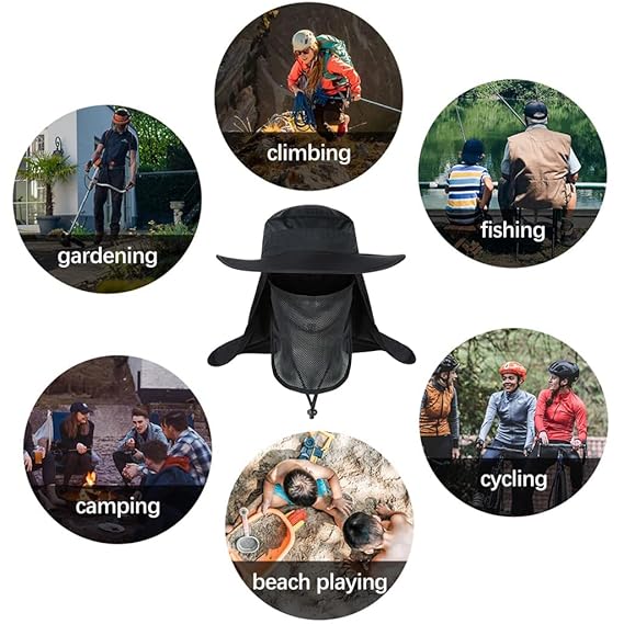 Mens Hat For Outdoor & Trekking