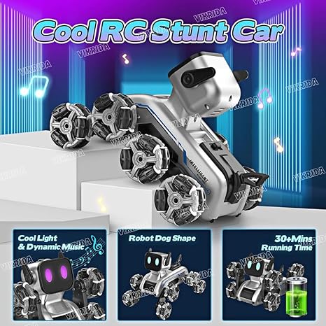 Remote Control Cars, 8WD Gesture Sensor RC Stunt Car