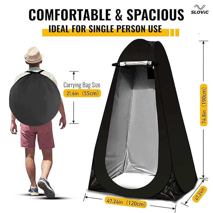 Portable Tent House for Camping [6.2 Ft / 190 CM] Water-Proof| Camping Accessories for Outdoor