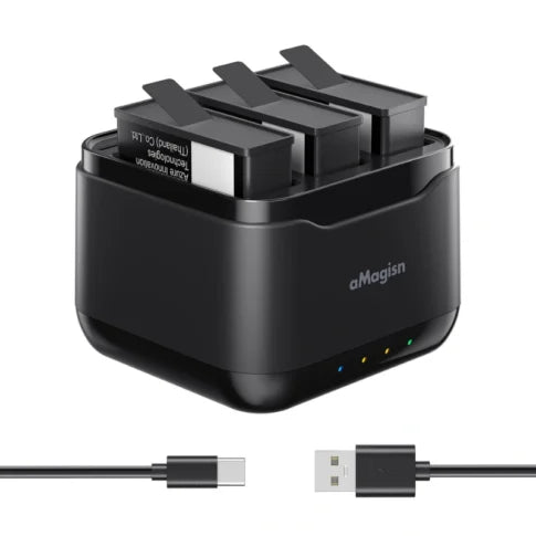 DJI Osmo Action 5, 4, 3 and Osmo 360 Fast Battery Charging Hub