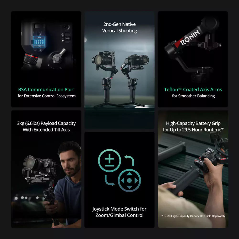 DJI Gimbal Stabilizer, 3kg RS4, Imported