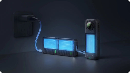 Insta360 X5 Charger, Utility Fast-Charge Case, Charging Hub for X5