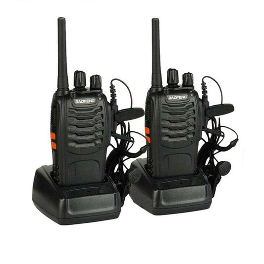 Baofeng Walkie Talkie BF-888S Pack of 2 with Earphone