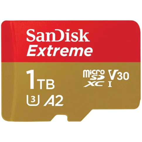 SanDisk Extreme 1TB microSD V30, 190MB/s Read, 130MB/s Write
