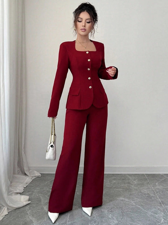 Metallic Decor Co-ord Set | SMEMBELLISH| Bestsellers