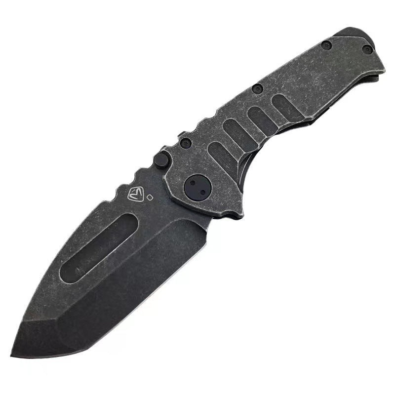 With High Hardness Camping Pocket Knife
