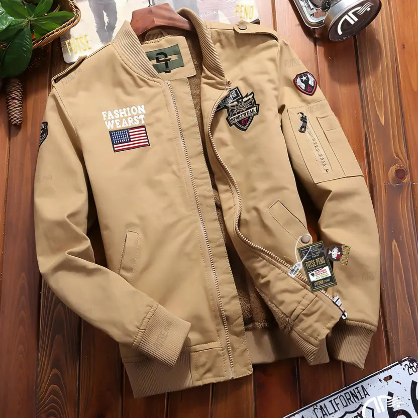 Men Embroidered Jacket