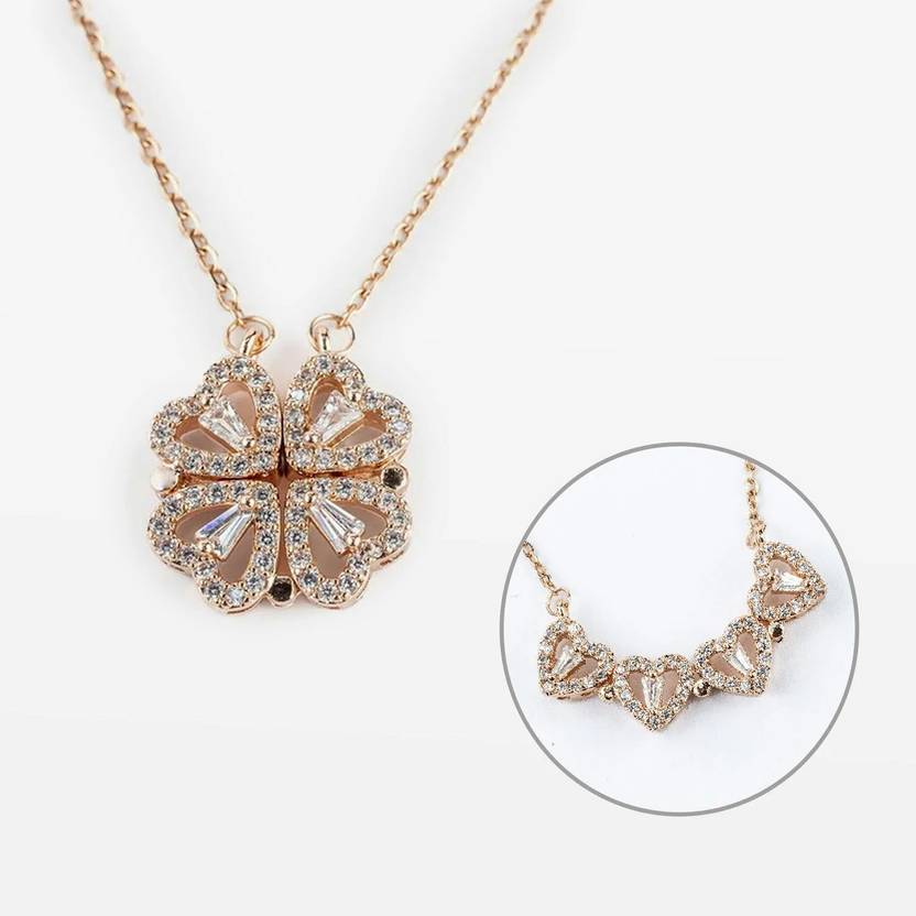 Rose Gold Jewel Set  (Pack of 2)