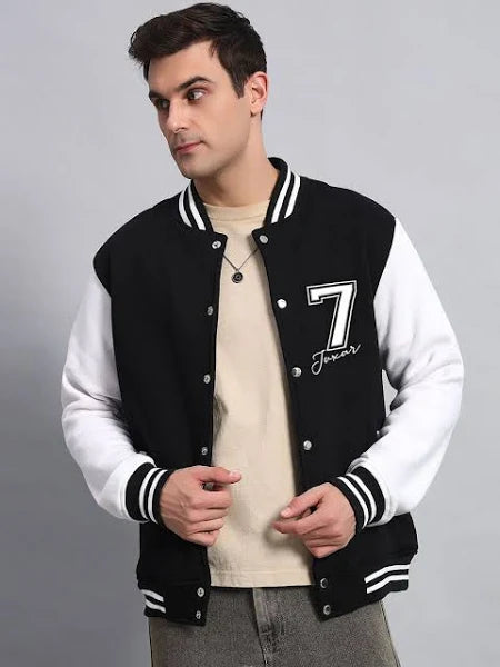 Men Casual Varsity Jacket